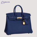 Hermes Birkin 25 Blue Royal Togo PHW